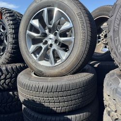WHEELS OEM 20” STOCK CHEVY TAHOE YUKON DENALI GMC 