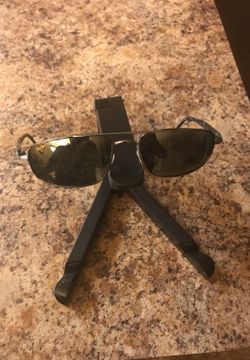 MAUI JIM POLARIZED KAHUNA MJ162 02 GUNMETAL SUNGLASSES MADE IN JAPAN