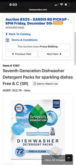 Dishwasher Detergent