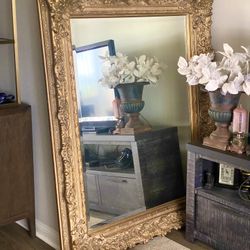 Large Gold Mirror