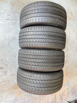 Set of 4 Tires 255/45/19 Continental Procontact Rx Acoustic EV like new with 85-90% Left Tesla Model Y