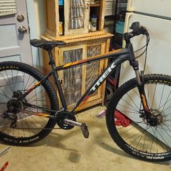 Trek mountain bike brand new and regestered