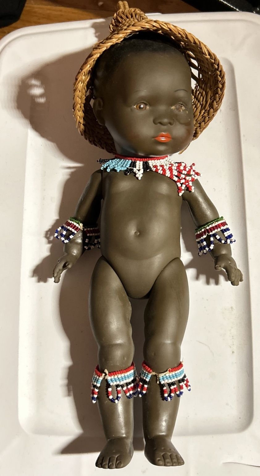 African Vintage Doll