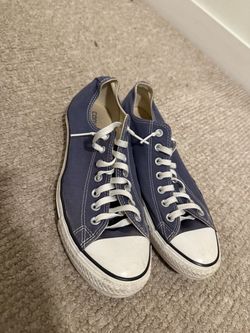 Navy Converse low - size 10