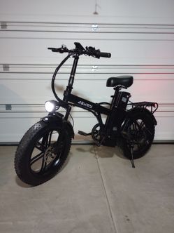 Foldable E-Bike ASKBY 48 Volt Strong Battery Good Looking EBike