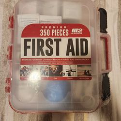 350 Piece Premium First Aid Kit- Brand New 