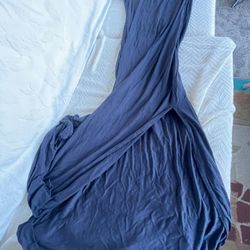 Blue Maxi Dress 👗, 