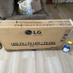 43’ TV (unopened)