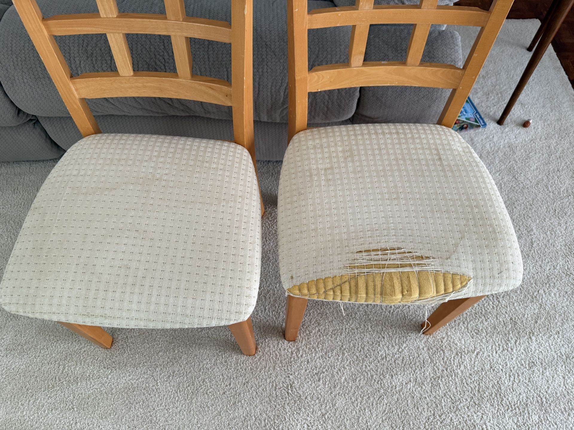 Solid Wood Dining Room Chairs 4