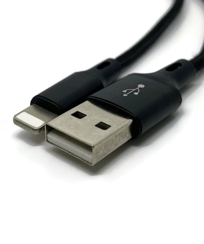 MagikTech | USB To Lightening Cable For iPhone Charger Cord Short (Black)