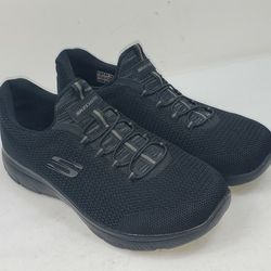 Skechers Women's Summits Cool Classic Black Slip On Shoes 149206W Size 9 W