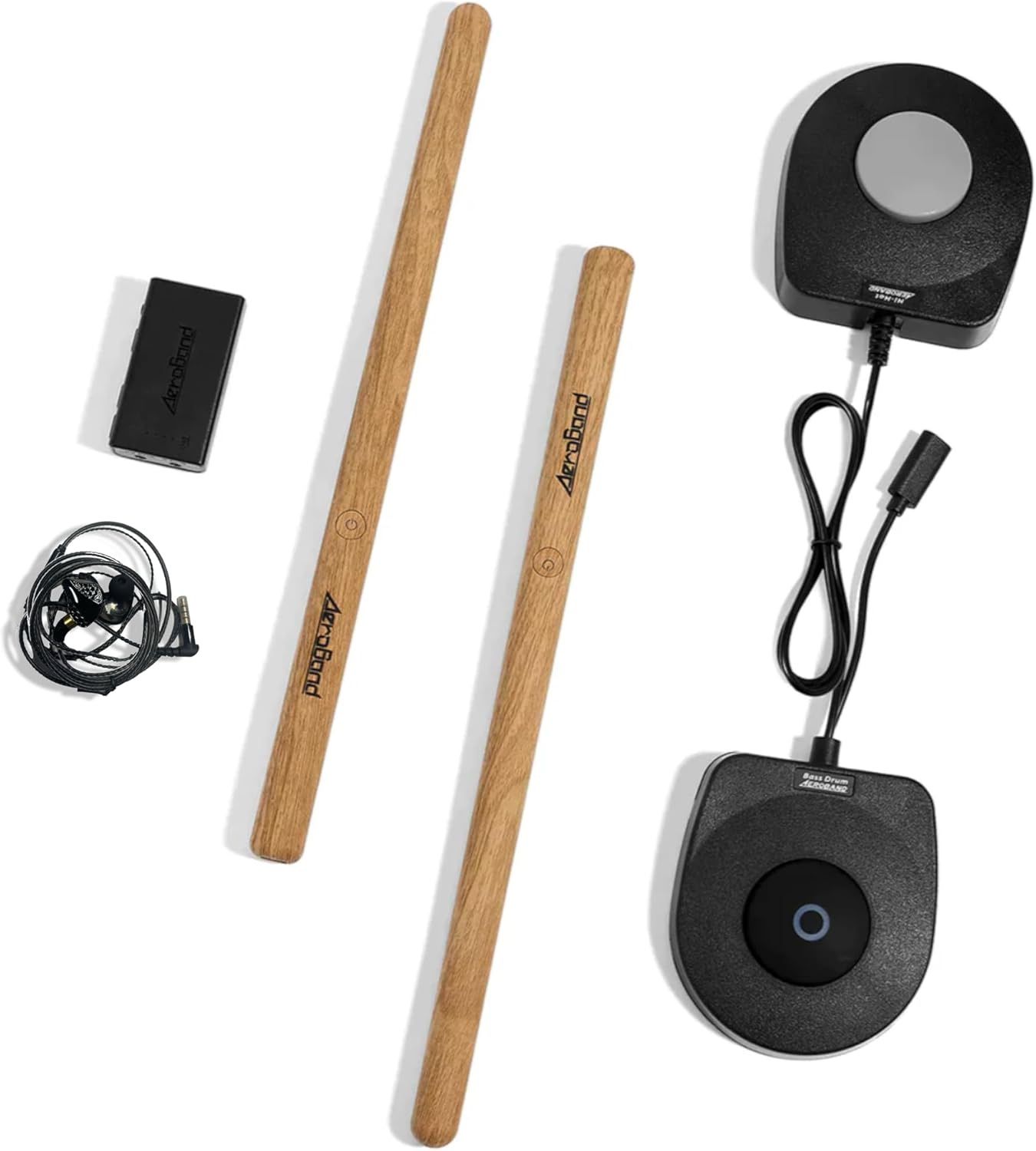 AeroBand PocketDrum2 MAX (2025)Electronic Air Drum Set | Sticks, Pedals, 8 Tones