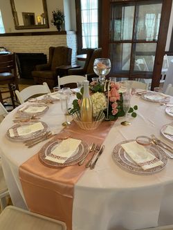 Decoración en rosa
