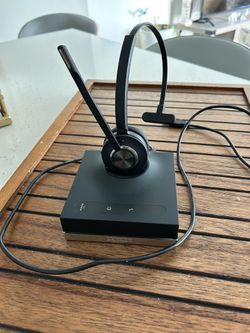 Leitner LH570 2-in-1 Wireless office Headset with Mic-Computer & telephone headset