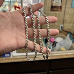 925 Silver Rope Chain