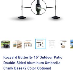 Outdoor Table Umbrella 