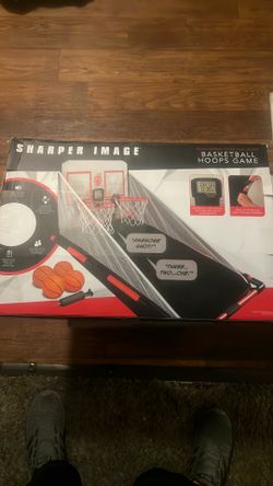 Sharper Image Electronic Over-the-door  Basketball Hoop Game Double-NEW