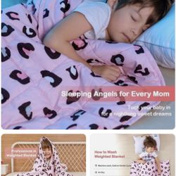 Sivio Weighted Blanket - 100% Cotton Weighted Blanket 3 lbs 36 x 48 inches