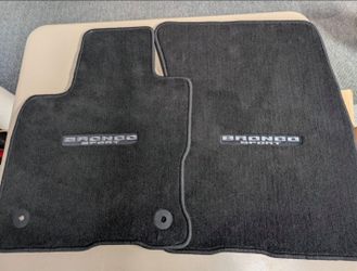 Bronco Sport floor mats