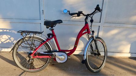E-Joe Electric step through all aluminum frame