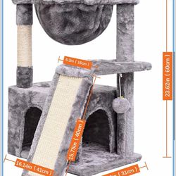 Cat tree and scratching post