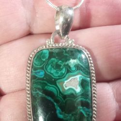 Malachite Azurite Necklace