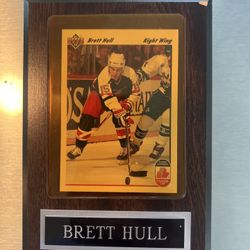 Brett Hull Plaque 