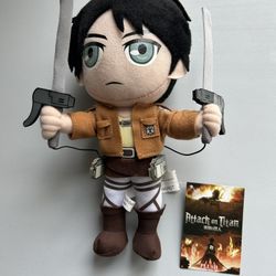 2014 Attack on Titan Eren Yeager Plush