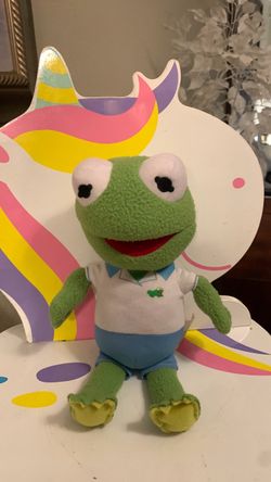 Disney Jr. Muppet babbies Kermit the Frog 9”Plush