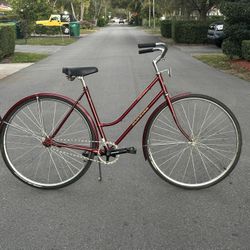 Schwinn World Tourist Singlespeed 27”-wheel Roadster Cruiser Singlespeed Bicycle