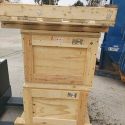 Empty Wooden Crates