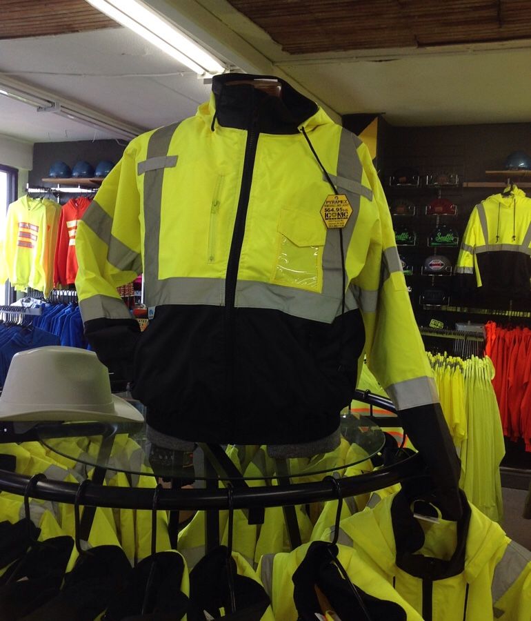 Class 3 High Visibility Safety Jacket with Removable Fleece