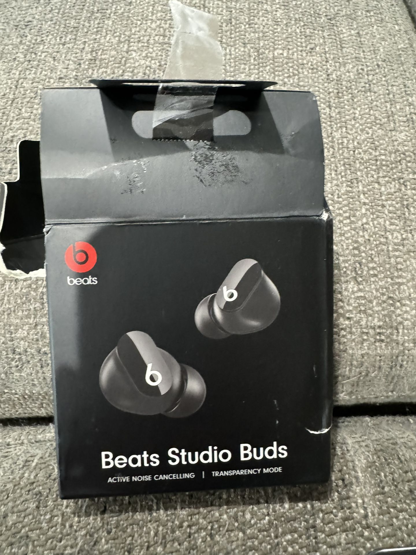 NEW Beats by Dr. Dre Studio Buds Wireless Earbuds - Black COLOR (MJ4X3LL/A)