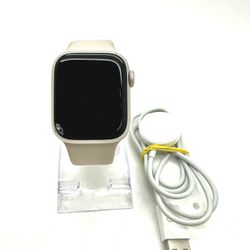 Apple Watch Series 8 GPS + Cellular 41mm Silver & Starlight "UNLOCKED" MNUX3LL/A 