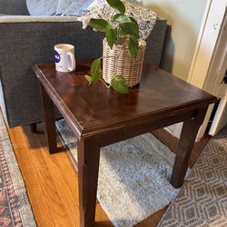 Cherry Wood Side Table
