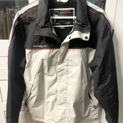 ZeroXposur Jacket Mens Polyester Full Zip Hooded Coat Jacket Size M VG 