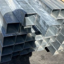 4X4 Galvanized Square Tubes