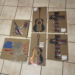 metal art $25 each all brand new located in n Lakeland 