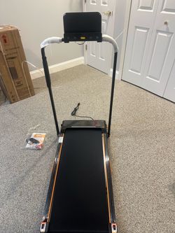 Ricgym Walking Pad Treadmill with 18% Incline – Under Desk Treadmill