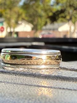 James Avery Narrow Hammered Simplicity Wedding Ring