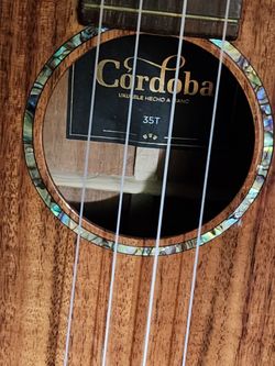 Cordoba 35T Tenor Ukulele and Cordoba Case