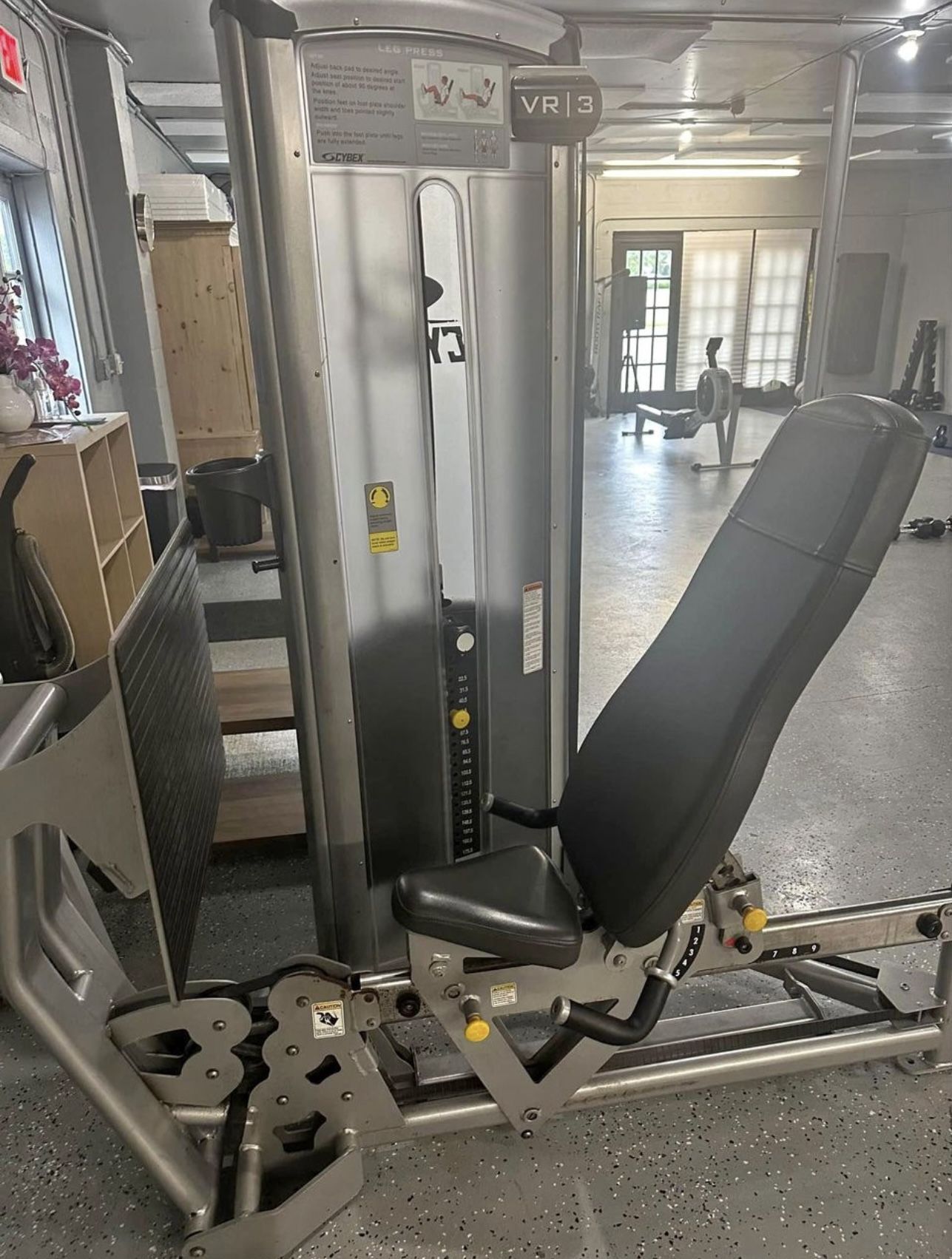 Cybex VR3 Seated Leg Press Commercial Gym Equipment for Sale in Orlando FL OfferUp