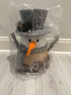 brand newSnowman Christmas tree topper