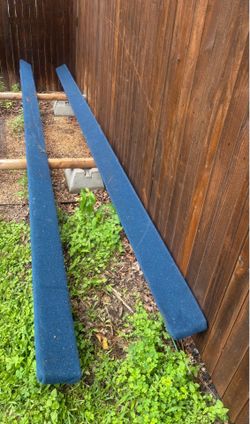 New 14’ Carpeted Boat Lift Bunk Boards w/ Galvanized Supports + Hardware