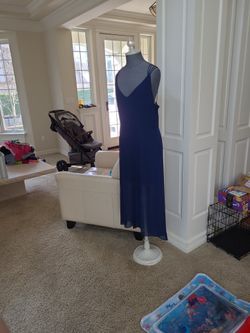 Navy Blue Strappy Back Dress! 