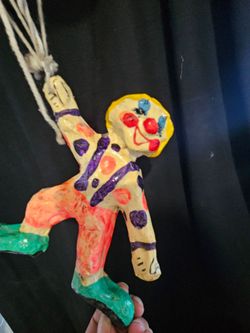 70s Vintage Mexican paper mache art