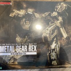 Kotobukiya Metal Gear Solid 4 Guns of the Patriots Rex Kit 100 Mecha Robot 2 3 v