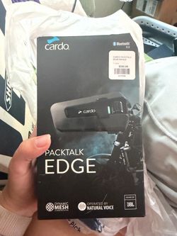 NEW Cardo Packtalk EDGE