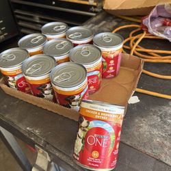 10 Cans Of Purina One Dog Food