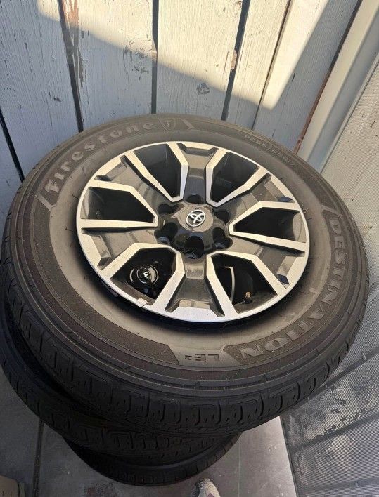 Toyota 265/65/17 Wheels And Tires 17 Inch